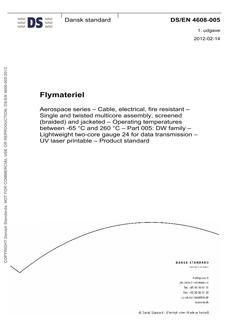 DANSK DS/EN 4608-005