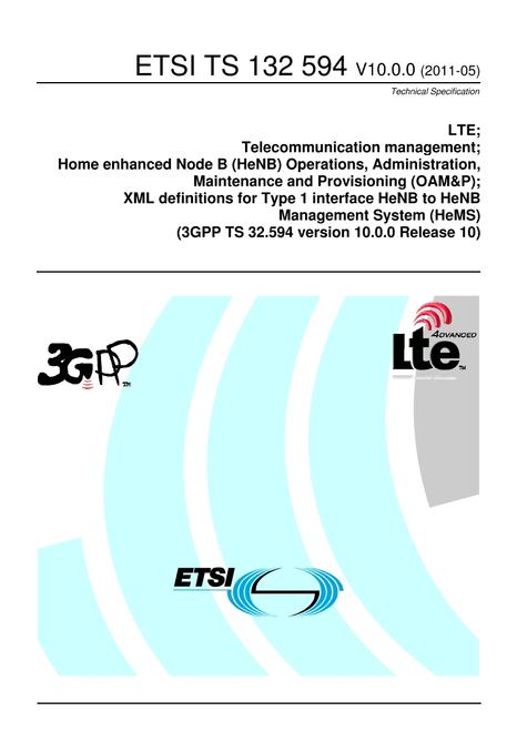 ETSI TS 132 594