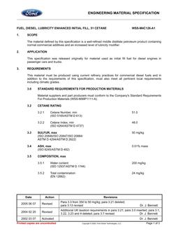 FORD WSS-M4C126-A1