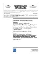 CAN/CSA-CEI/IEC 61000-4-7-03 (R2007)