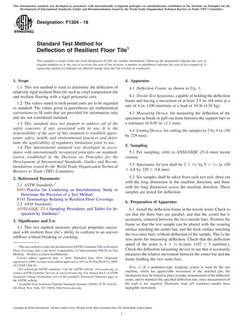 ASTM F1304-18
