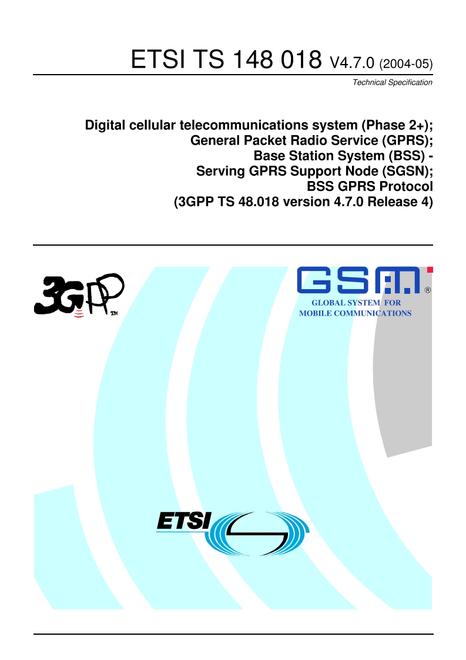 ETSI TS 148 018