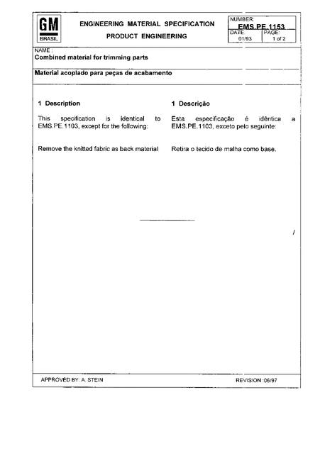GMSA EMS.PE.1153