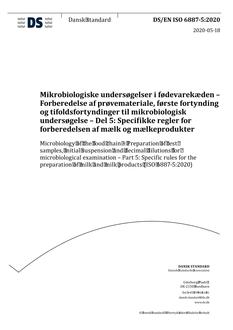 DANSK DS/EN ISO 6887-5