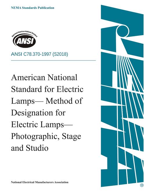 ANSI C78.370-1997 (S2018)