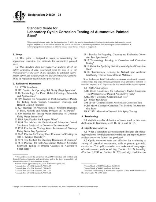 ASTM D6899-03