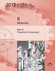 ASME BPVC-IID-2013 Customary