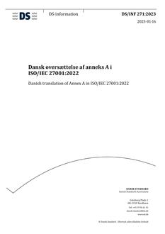 DANSK DS/INF 271