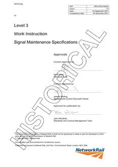 NR NR/L3/SIG/10663 ISSUE 13