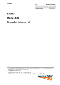 NR NR/L2/SIG/19820/E02 ISSUE 1