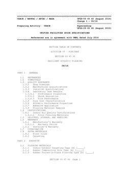 ARMY UFGS-09 65 66