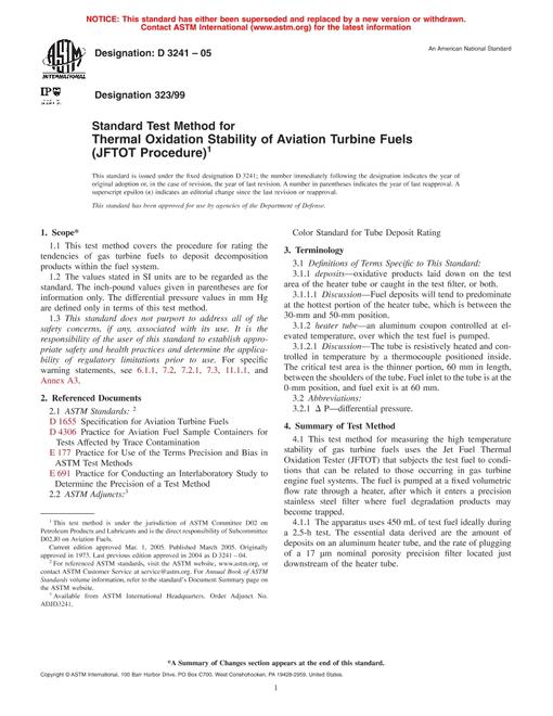 ASTM D3241-05