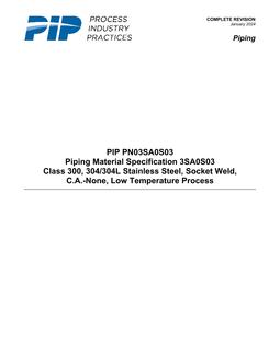 PIP PN03SA0S03