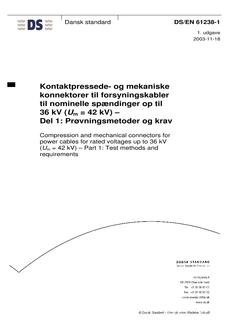 DANSK DS/EN 61238-1