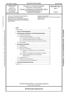 VDI VDI/VDE 2617 BLATT 4