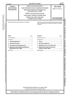 VDI VDI 3405 BLATT 2.2