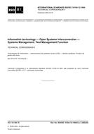 ISO/IEC 10164-12 Ed. 1.0 en CORR3:2002