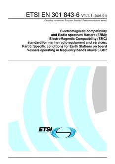 ETSI EN 301 843-6