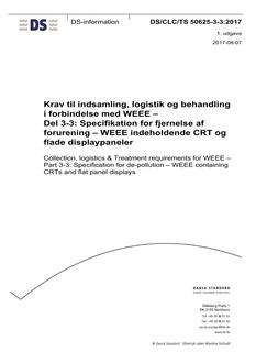 DANSK DS/CLC/TS 50625-3-3