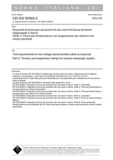 CEI EN 50483-3