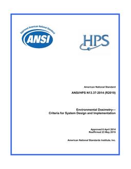 HPS ANSI/HPS N13.37