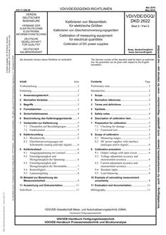 VDI VDI/VDE/DGQ/DKD 2622 BLATT 6