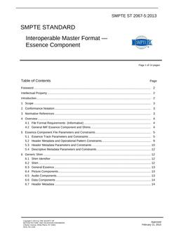 SMPTE ST 2067-5