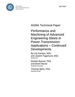 AGMA 16FTM07