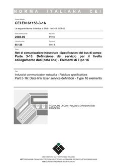 CEI EN 61158-3-16