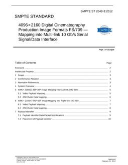 SMPTE ST 2048-3