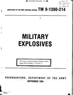 ARMY ARMY TM 9-1300-214