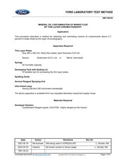 FORD FLTM AM 150-03