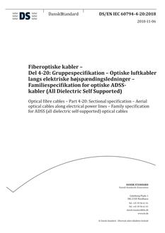 DANSK DS/EN IEC 60794-4-20