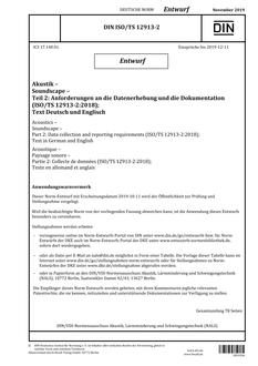DIN ISO/TS 12913-2 - DRAFT