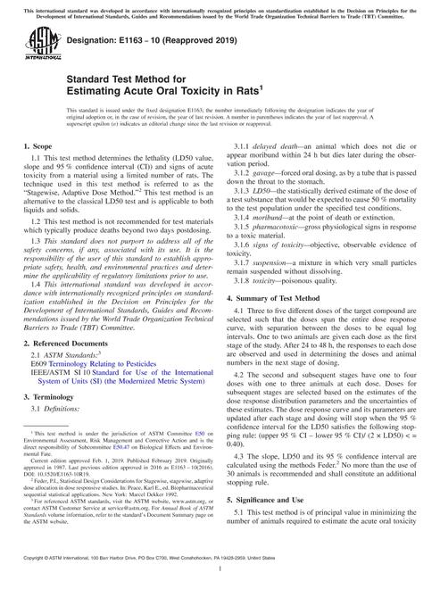 ASTM E1163-10(2019)
