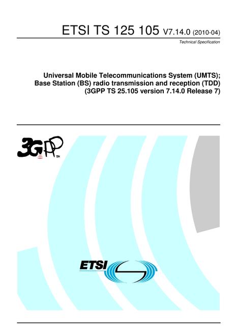ETSI TS 125 105