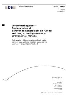 DANSK DS/ISO 11461
