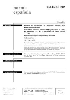 AENOR UNE-EN ISO 15493