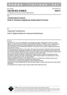CEI EN IEC 61869-9