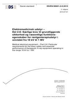 DANSK DS/EN 60601-2-8