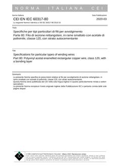 CEI EN IEC 60317-80