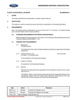 FORD SK-M99D9706-A