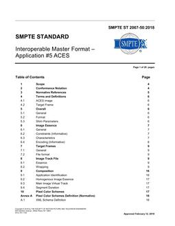 SMPTE ST 2067-50
