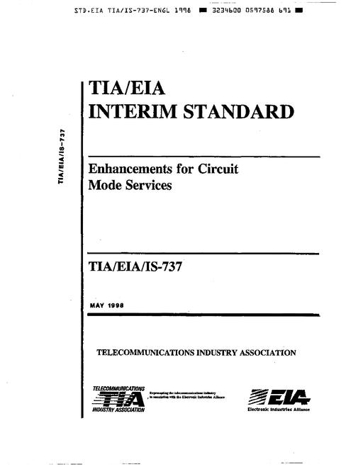 TIA TIA/EIA/IS-737