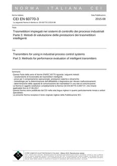CEI EN 60770-3