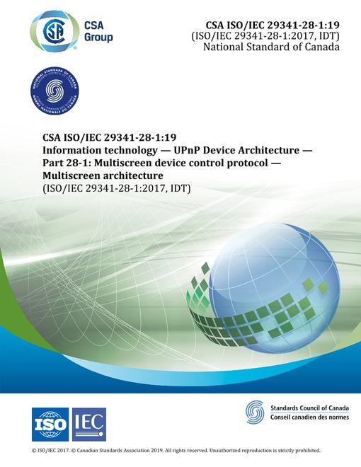 CAN/CSA-ISO/IEC 29341-28-1:19 (R2024)