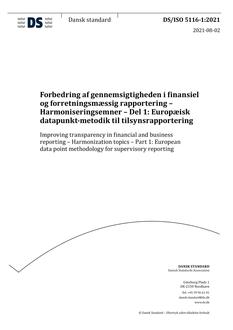 DANSK DS/ISO 5116-1