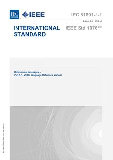 IEEE/IEC 61691-1-1-2023