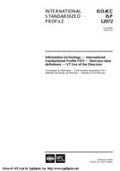 ISO/IEC ISP 12072:1998