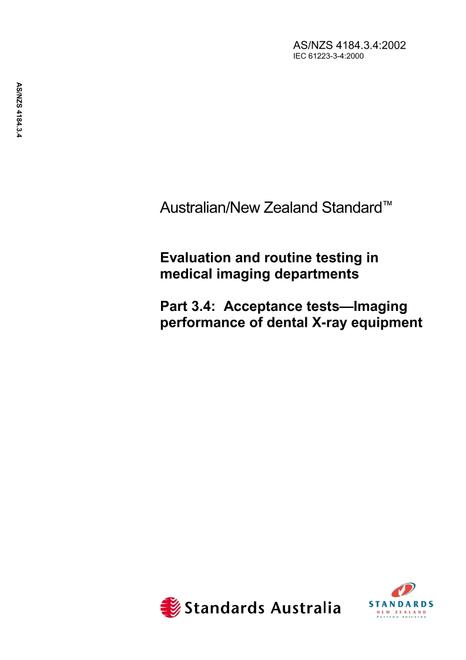 AS/NZS 4184.3.4:2002